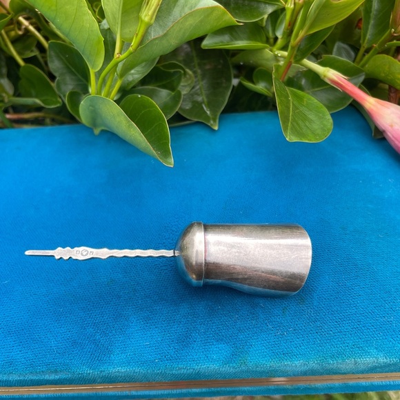 Antique Silver Sugar Shovel - Picture 7 of 7